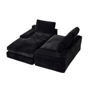 Divano Letto Modulare 99*69 in Stile Moderno Minimalista, Set Imbottito per Soggiorno e Camera da Letto - Product Image 1