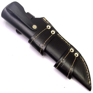 ชุดมีดแบบยึดสำหรับแขวนเอวทำจากหนังวัวชุดเข็มขัดชุดมีดล่าสัตว์ที่ใส่ใบมีดอเนกประสงค์ - Product Image 6