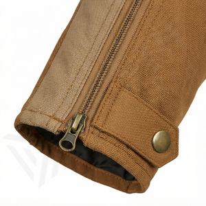 Chaqueta de Motociclista de Cuero Genuino para Hombre de la Mejor Calidad, Nueva Colección de Invierno, Chaquetas de Motocicleta con Protecciones Desmontables Personalizadas - Product Image 6