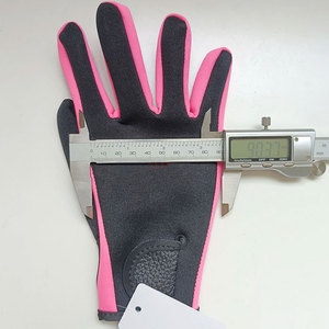 Gants de plongée en néoprène de 1,5 mm avec fermeture auto-agrippante, chauds et antidérapants, pour la natation et la voile en hiver - Product Image 5