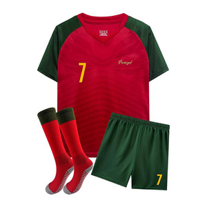 Uniforme de Fútbol para Niños, Pantalones Cortos y Calcetines para Niños y Niñas, Unisex, Juvenil - Product Image 1