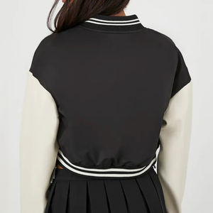 เสื้อแจ็คเก็ตวาร์ซิตี้สำหรับผู้หญิงจาก Al Nolan Enterprises รุ่น Spring Breathable Eco-Friendly  ผ้าวูลด้านนอก ซับในผ้าฝ้าย คอปกถอดออกได้ - Product Image 6