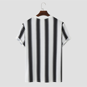 Camiseta Deportiva de Algodón Anti-Sudor de Alta Calidad para Hombre, Camiseta de Gimnasio 100% Algodón para Correr, Corte Ajustado, Camisetas Lisas para Hombre - Product Image 2