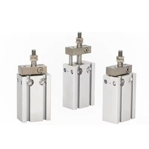 CUK/CDUK16-10/20/30/40mm Free Mount Non-Rotating Pneumatic Cylinder NBR Air Cylinder with Rubber Bumper Cushion - Product Image 6
