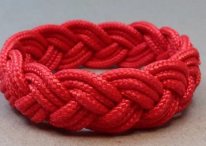 Pulsera de cuerda de nailon de tres partes de alta calidad, elegante y hermosa - Product Image 1