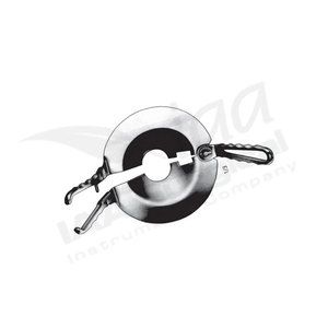 Pinza Ortopédica de Acero Inoxidable para Sujeción de Huesos, Instrumento Quirúrgico Manual con Certificación CE Clase I para Uso en Cirugía General - Product Image 3