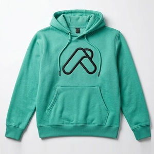 Nouveau logo personnalisé, meilleur prix, haute qualité, 100% coton tricoté, vêtements d'hiver hip-hop, respirant, imprimé en relief, sweat-shirts longs pour hommes - Product Image 1