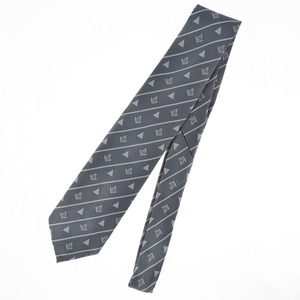 Producto Más Vendido: Corbata Clásica de Seda Negra con Símbolo Masónico Bordado en Dorado, Tejido Satinado, para Vestimenta Formal de Negocios - Product Image 3