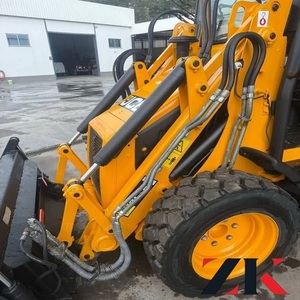 รถตักล้อยาง JCB 1CX เครื่องยนต์ดีเซล กำลังขุดสูง อุปกรณ์ก่อสร้างขนาดกะทัดรัด รถตักแบบสกิดสเตียร์ - Product Image 5