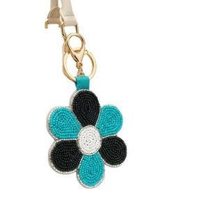 Llavero de Regalo Único Hecho a Mano con Cuentas de Aleación de Zinc, Amuleto de Bolso de Moda Artesanal India de Calidad Premium Ecológico - Product Image 1