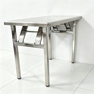 Mesa de Comedor Daystar Trade Premium de Acero Inoxidable para 4 Personas, Diseño Rectangular Moderno, Estructura Reforzada, Mueble Compacto para el Hogar - Product Image 5