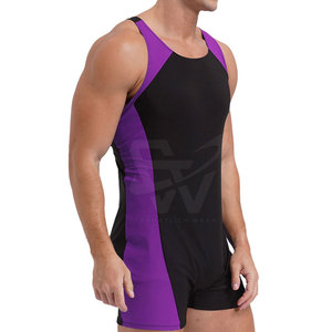 High Quality Wrestling <b>Singlets</b> Durable Material With Smooth Finish Perfect <b>For</b> <b>Men</b> Athletes - Product Image 3