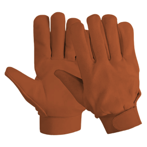 Soft Goat Grain Leather Heavy Duty Industrial Safety <b>Gloves</b> Comfortable Breathable Long Lasting Fireproof Anti-Static Adjustable - Product Image 6