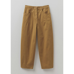 Men's Mid Straight Leg Canvas Pants Casual Breathable Eco-Friendly Cotton Trousers Side Pockets Drawstring Closure Autumn Wear - Product Image 2