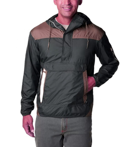 Top Quality 2026 New Plus Size Men Nylon Crinkle <b>Zip</b> <b>up</b> Jackets Waterproof Windbreaker Men's Windproof Hooded Quarter-<b>Zip</b> Jacket - Product Image 1