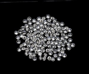 Diamants ronds brillants cultivés en laboratoire, 2,6 mm, blancs, couleurs D/E/F, VVS+, 0,074 ct chacun, HPHT CVD, pierres de mêlée, 15 pièces, bijoux fins - Product Image 2