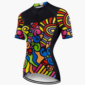 Female Road Bike Performance Sports Apparel With <b>Padded</b> <b>Cycling</b> <b>Shorts</b> - Product Image 3