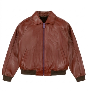 Ventes en gros de vestes en cuir PU tendance, multi-poches, pour hommes - Product Image 6