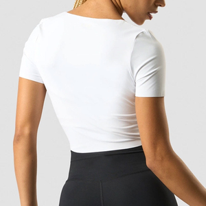 Women Crop <b>Top</b> T Shirts for Casual Wear 2026 Good Selling Breathable Women Crop <b>Top</b> T Shirts High Quality - Product Image 5