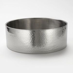 Tazón de metal comercial apto para preparación, servicio, almacenamiento y presentación de alimentos en buffet. - Product Image 3