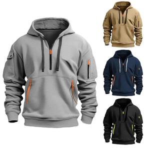 Sudaderas con Capucha de Invierno para Hombre de Alta Calidad GAF, Corte Regular, Logotipo Personalizado, Secado Rápido, Transpirables, Ligeras, Tela de 300g - Product Image 5
