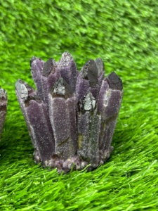 Cristal de Amatista Fantasma Natural en Bruto de Gujarat para Decoración del Hogar, Colección Feng Shui - Product Image 3