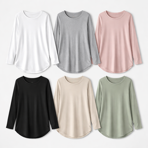 Camisetas Largas Personalizadas al por Mayor para Mujer - Fabricante y Proveedor OEM para Pedidos al por Mayor - Product Image 5
