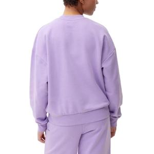 Sudadera personalizada de manga larga con puños acanalados elásticos, cómoda sudadera holgada de gran tamaño para mujer - Product Image 3