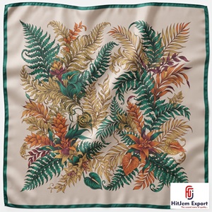 Fabricant de tissus pour foulards imprimés sur mesure, foulards en soie numérique et modal, fabricant et fournisseur de tissus personnalisés OEM ODM pour l'Europe - Product Image 1
