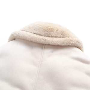 Vestes chaudes épaisses pour femmes, mode automne-hiver 2022, manteau vintage à manches longues avec poche latérale, vêtements d'extérieur féminins, hauts chics - Product Image 4