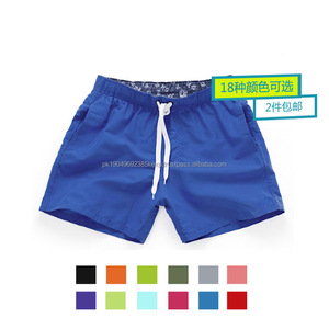 Pantalones cortos de playa de Color sólido en 21 colores, impermeables, transpirables, deportivos, informales, para hombre, pantalones cortos de playa - Product Image 3