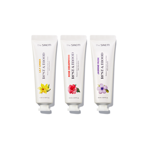 Ensemble de crèmes pour les mains hydratantes The Saem, parfum floral et ingrédients à base de plantes, spécialement conçu pour les peaux sèches - Product Image 1
