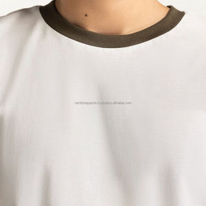 Nardon เสื้อยืด200 GSM สีทึบเฮฟวี่เวตใส่ได้พอดีตัวสำหรับผู้ชาย - Product Image 5