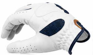 Gants de golf de luxe en cuir Cabretta respirant pour hommes et femmes, adhérence douce, antidérapants, accessoire de sport, logo, vente en gros - Product Image 5