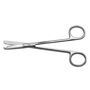 Ciseaux à pointe droite en acier inoxydable, instrument médical chirurgical pour la déshabillage des sutures, les soins et les procédures en salle d'opération - Product Image 4