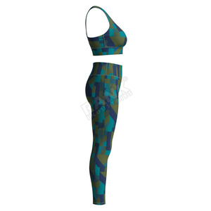 Best Manufacturer Made Women <b>Yoga</b> <b>Set</b> Made In Pakistan Low Moq Best Selling Breathable Women <b>Yoga</b> <b>Set</b> - Product Image 4