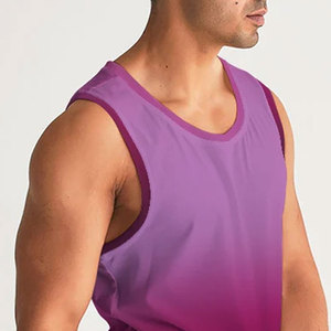 Custom Sublimation Design High Quality <b>Top</b> Selling Factory Wholesale Price Men Tank <b>Top</b> Made In Pakistan - Product Image 5