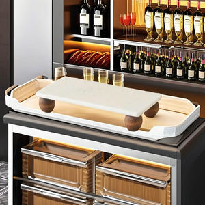 Bandeja Moderna de Mármol para el Hogar, Dormitorio, Sala de Estar, Restaurante, Bar y Otros Usos para Servir Vajilla y Comida - Product Image 1
