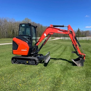 ราคาโรงงานสำหรับรถขุดขนาดเล็ก Kubota KX040-5 พร้อมบุ้งกี๋ขนาด 4 เมตร ปั๊มและเกียร์ Kawasaki ได้รับมาตรฐาน EPA CE EURO รับประกัน 2 ปี - Product Image 5