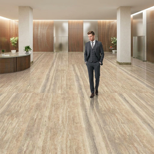 Azulejos de losa de porcelana esmaltada brillante Marfil Natural de 800x2400mm 80x240cm OEM 32x96 Porcelanato árabe pulido - Product Image 4