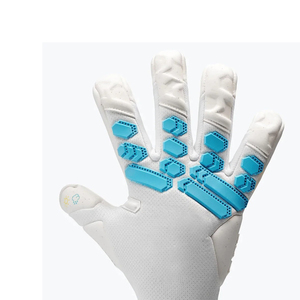 Gants de gardien de but pour jeunes, en cuir PU de 4 mm, antidérapants, avec fermeture auto-agrippante, rembourrés, pour le football, personnalisables - Product Image 4