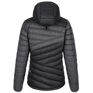 Latest Design Cheap Price Women Puffer <b>Jacket</b> Customized Logo Breathable Fabric Solid Grey Color <b>Plus</b> <b>Size</b> Ladies Parka <b>Jacket</b> - Product Image 3