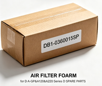 FILTER UDARA FOARM DB1-0360015SP untuk Seri D A-GP&A120&A220 D SPARE PARTS