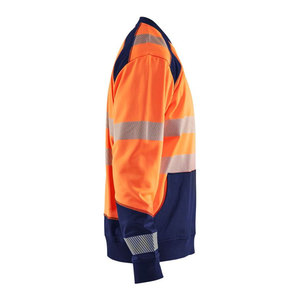 Sudaderas de Seguridad de Alta Visibilidad con Mangas Largas, Sudadera de Seguridad Naranja de Manga Larga, Sudaderas de Alta Visibilidad con Logotipo Personalizado - Product Image 4