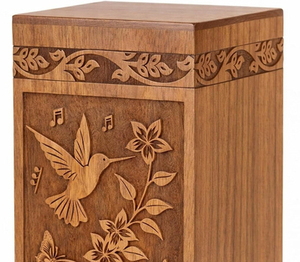 Urnas de Madera para Adultos, Urna Funeraria Artesanal de Madera Pulida, Urna para Entierro a Bajo Precio - Product Image 6