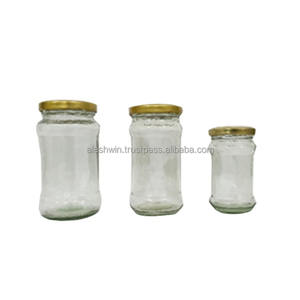 กล่องบรรจุอาหารทำจากแก้วบอโรซิลิเกตทรงสูงพร้อมฝาปิดสำหรับตกแต่งสินค้าขายดี - Product Image 5