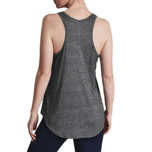 Débardeur en tricot gris uni pour femme, col rond, respirant, longueur normale, style décontracté et sportif, prix avantageux, meilleures ventes - Product Image 2