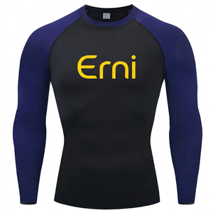 Traje de Baño de Manga Larga para Natación y Buceo, Unisex, Ajustado, Anti-UV, Ecológico, UPF50, 180g, Spandex/Nailon, Secado Rápido - Product Image 1