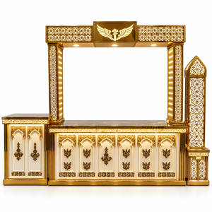 Mostrador de Servicio Moderno y Elegante de Acero Inoxidable King International, con Entrega Rápida para Uso en Interiores/Exteriores - Product Image 3