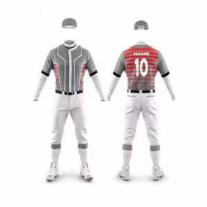 Uniforme de Béisbol Transpirable de Alta Calidad, Camiseta de Fútbol de Manga Corta, Uniforme de Béisbol al por Mayor - Product Image 3